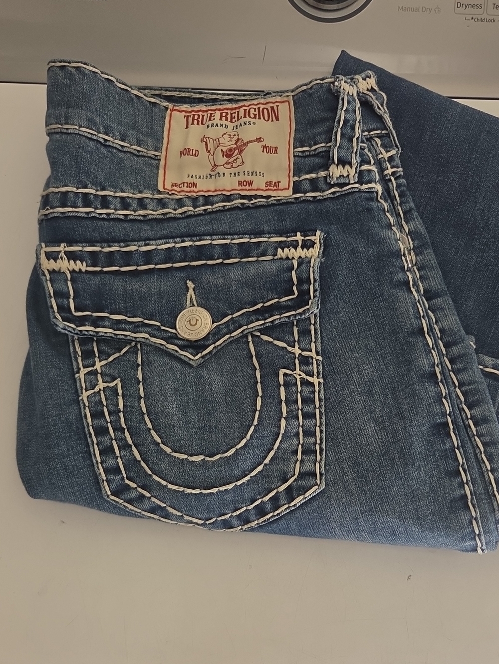 True Religion Ricky Straight Jean Men Size 36
